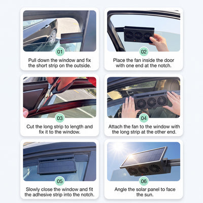SolBreeze™ Car Fan