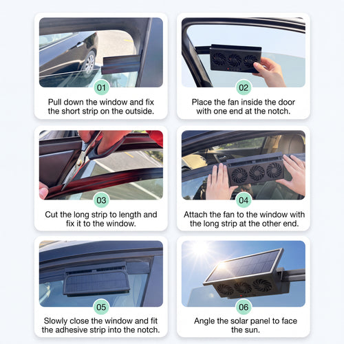 SolBreeze™ Car Fan