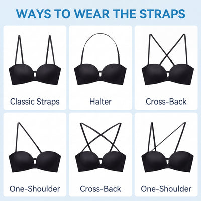 Sennovo™ Strapless Bra