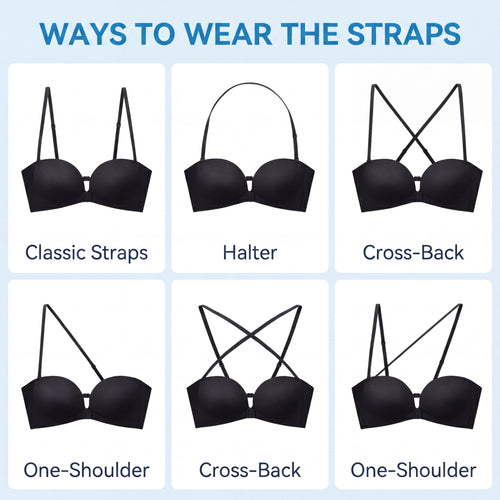 Sennovo™ Strapless Bra
